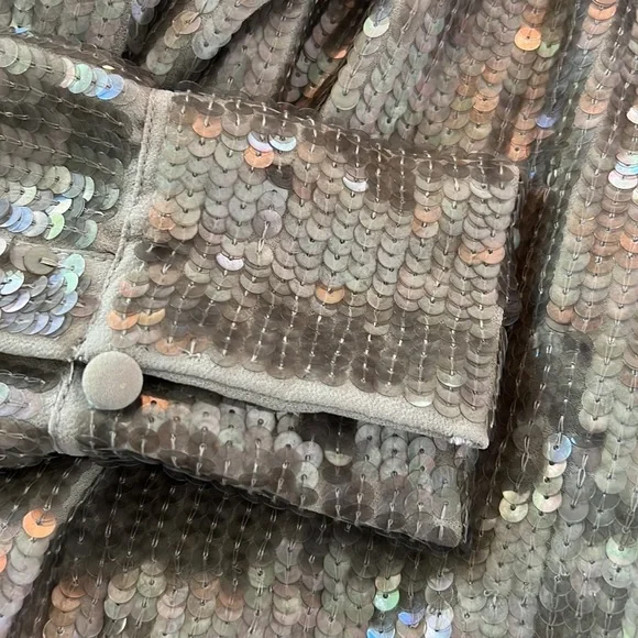 ASOS Sequin Lined Shirt Gorgeous Holiday Party - Picture 12 of 12